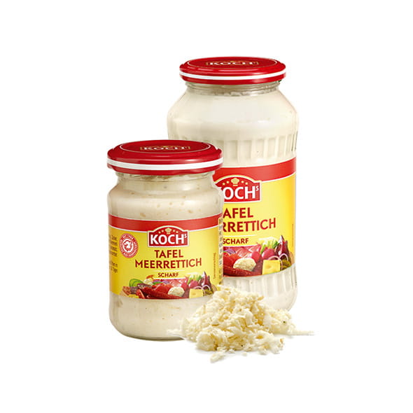 KOCHs. Discover horseradish products, our packaging sizes and KOCHs range horseradish | various